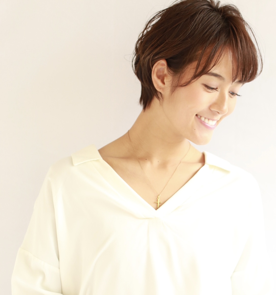 横顔美人 オススメショート Zaza 高田馬場 Za Za 高田馬場店 美容院 美容室 ヘアサロンならza Za ザザ